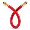 Hromee Red Rubber Air Hose 12 Inch 300 PSI HR4163-4