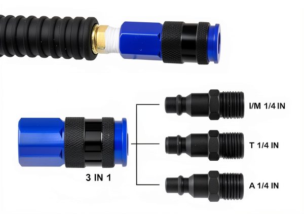 Master Airbrush 50 Foot Air Hose Flexible Durable-4