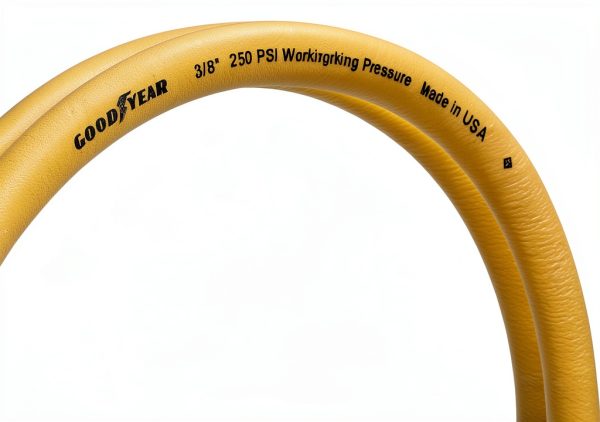Goodyear Air Hose 3/8 in 6 ft 250 PSI Yellow Rubber-5