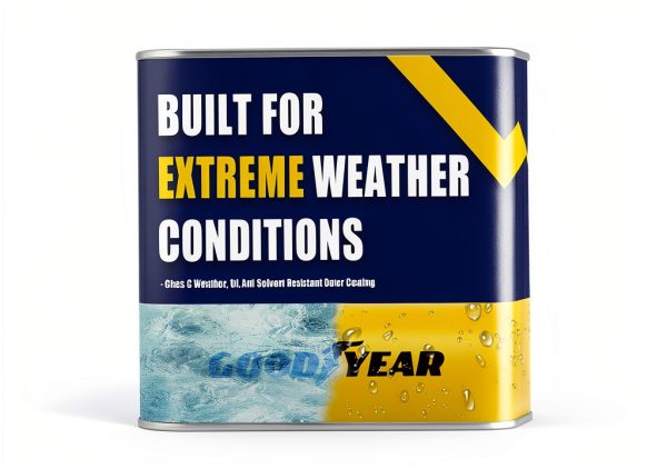 Goodyear Air Hose 3/8 in 6 ft 250 PSI Yellow Rubber-2