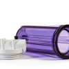 Hydronix Filter Housing 10 Clear Body White Cap NSF-2