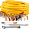 Hromee Air Hose Kit 25ft Hybrid Blow Cleaning Tools-0