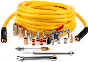 Hromee Air Hose Kit 25ft Hybrid Blow Cleaning Tools-0
