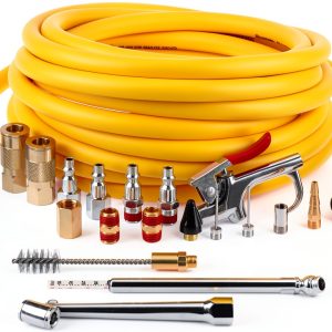 Hromee Air Hose Kit 25ft Hybrid Blow Cleaning Tools-0