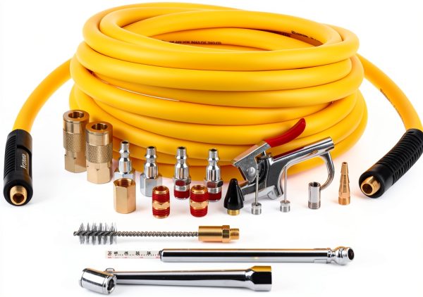 Hromee Air Hose Kit 25ft Hybrid Blow Cleaning Tools-0