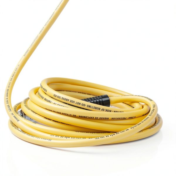Hromee 50ft Air Hose PVC Rubber Hybrid 300 PSI-5
