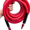 SYXQT Hybrid Air Hose Rubber PVC 300PSI 100FT 3/8 Inch-2