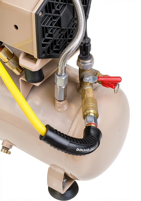 Hromee 50ft Air Hose PVC Rubber Hybrid 300 PSI-2