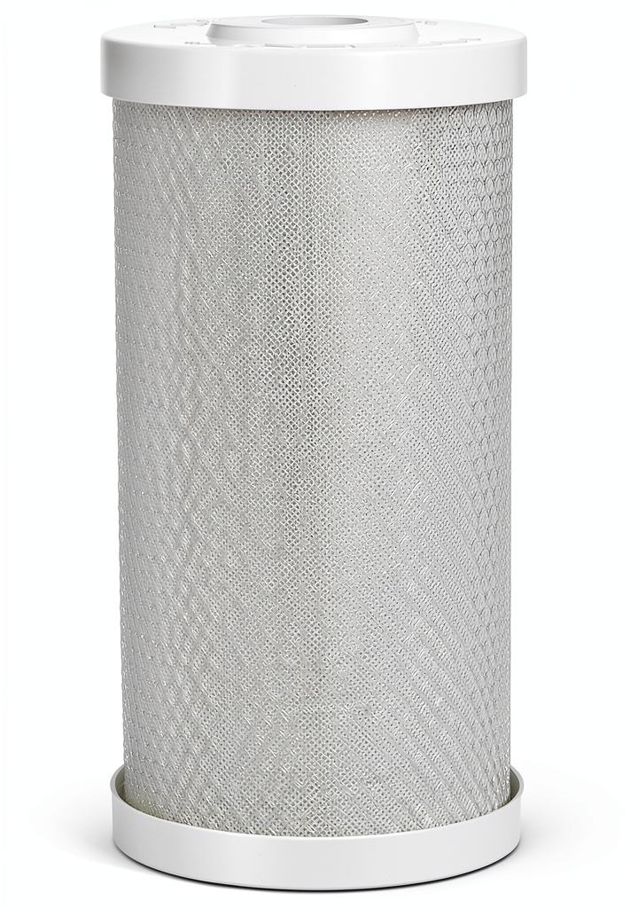Hydronix carbon block filter installed in a water filtration system