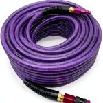 SYXQT Polyurethane Air Hose Flexible Durable 100FT Purple-0