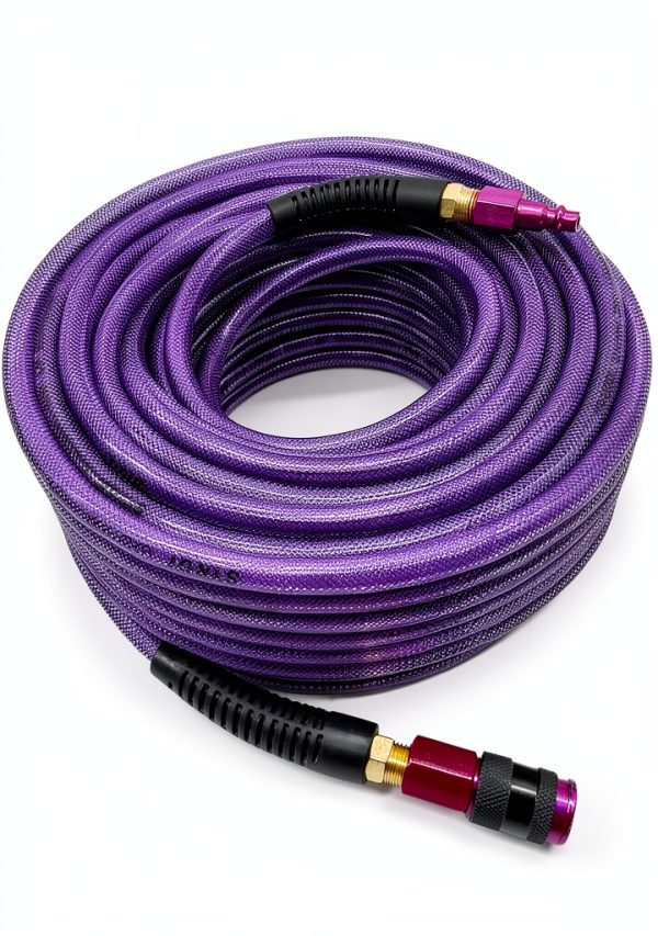 SYXQT Polyurethane Air Hose Flexible Durable 100FT Purple-0