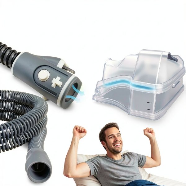 RespiraX S10 Air Hose Gray Plastic Medical Grade-2
