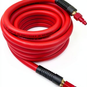 SYXQT Hybrid Air Hose Rubber PVC 300PSI 100FT 3/8 Inch-0