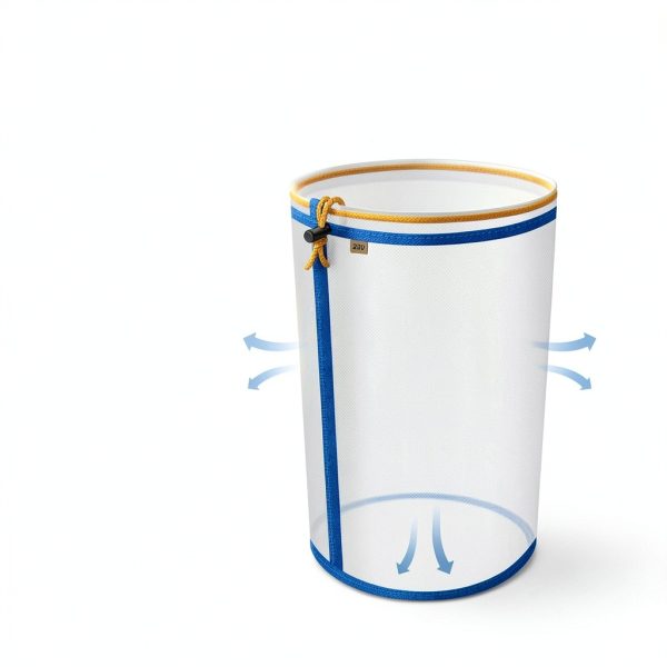 Hebishiou 5 Gallon Nylon Filter Bags Industrial Filtration-3