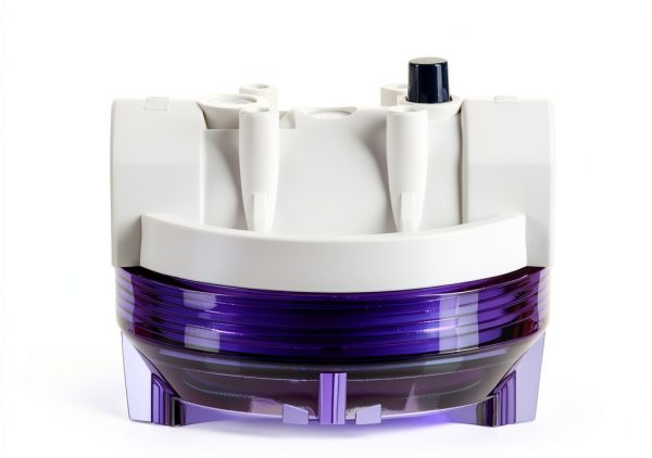 Hydronix Filter Housing 10 Clear Body White Cap NSF-1