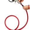SYXQT Hybrid Air Hose Rubber PVC 300PSI 100FT 3/8 Inch-4
