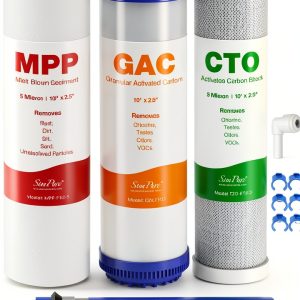 SimPure 5 Stage RO Water Filter Set Activated Carbon-0