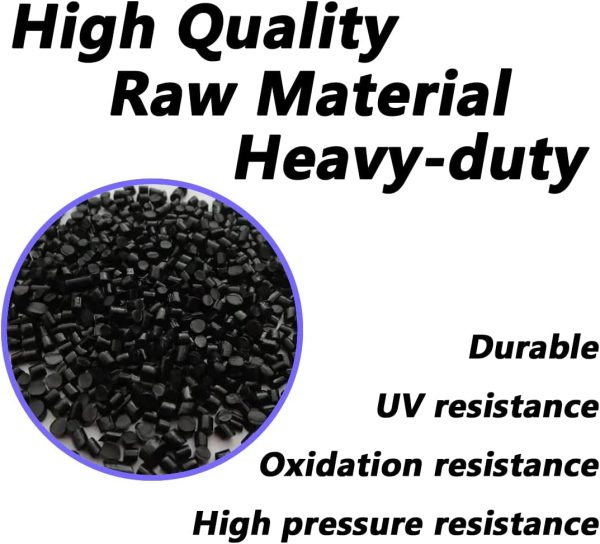 Qolekog Nylon Air Hose Black 500 PSI Heavy Duty-2