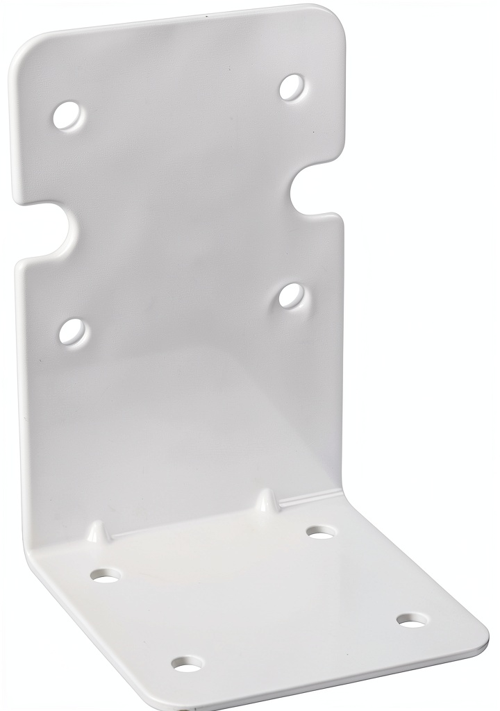 Aquaboon water filter bracket mounted on a wall with filter housing