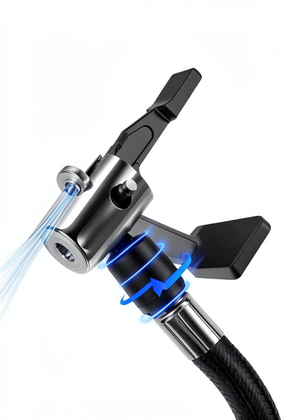 LUMITECO Air Hose 360 Rotating Chuck No Leakage-1