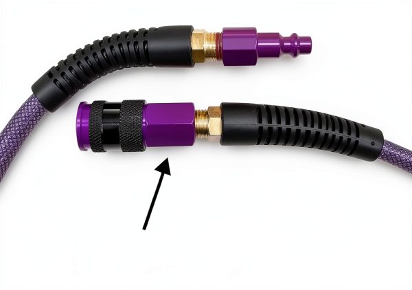 SYXQT Polyurethane Air Hose Flexible Durable 100FT Purple-1