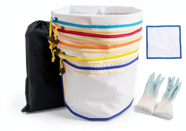 Hebishiou 5 Gallon Nylon Filter Bags Industrial Filtration-0