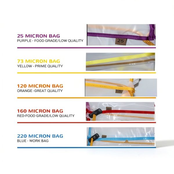 FIQAPJ Nylon Filter Bags 5 Pack 5 Gallon Drawstring Storage-3