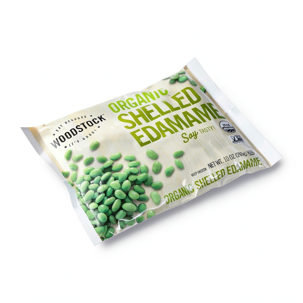 Woodstock Natural Frozen Mixed Vegetables 10 Ounce packaging