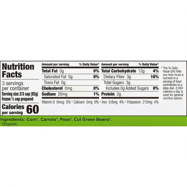General Mills Organic Frozen Vegetables-1
