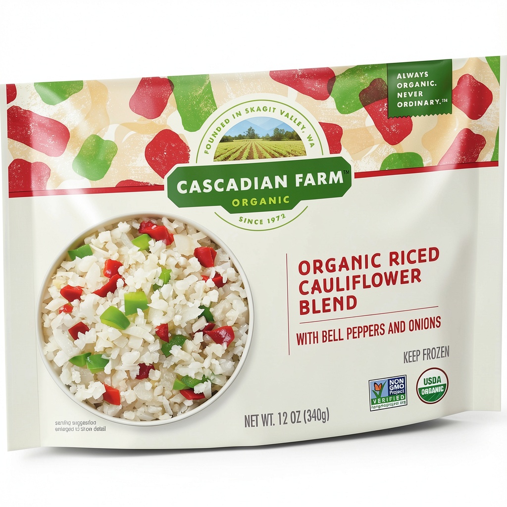 Cascadian Farm Organic Cauliflower Blend Frozen Veggies