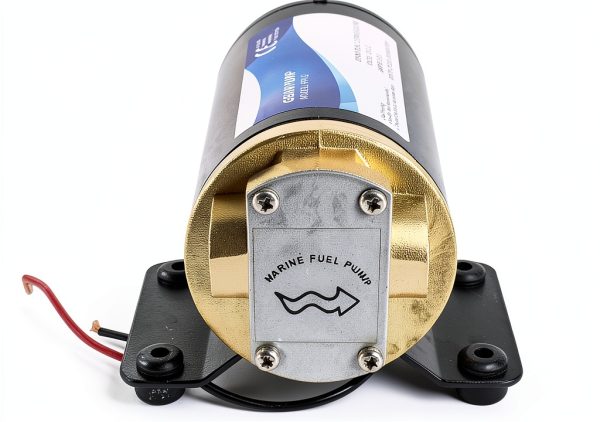 YaeMarine 12V 3.2GPM (12.0LPM) Impellor Gear Pump Self Priming Reversible for Diesel Lubricants Machinery Fuel Scavenge Oil Transfer (Black)-6