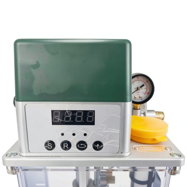 Automatic Lubrication Oil Pump JARYANNIX 220V 2L Gear Pressure Gauge-6