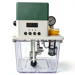 Automatic Lubrication Oil Pump JARYANNIX 220V 2L Gear Pressure Gauge-0