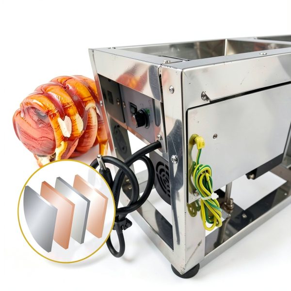 10L/Min Honey Transfer Pump Liquid Honey Pump, Stainless Steel Viscous Liquid Paste Pump 90W Electric Food Fluid Gear Pumping Equipment-1