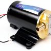 YaeMarine 12V 3.2GPM (12.0LPM) Impellor Gear Pump Self Priming Reversible for Diesel Lubricants Machinery Fuel Scavenge Oil Transfer (Black)-2