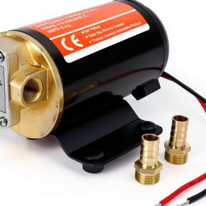 12V Self Priming Impeller Gear Pump Amarine Made 3.7 GPM Copper FP-12-0