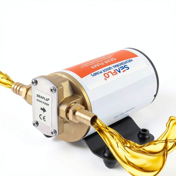 SEAFLO 12V Priming Impeller Gear Pump 3.2 GPM Transfer Reversible-3