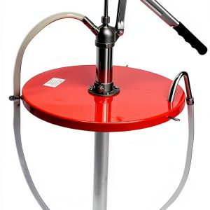 Gear Lube Pump Milton ZE336 with 5in Hose for 16 Gal Drum Red-0