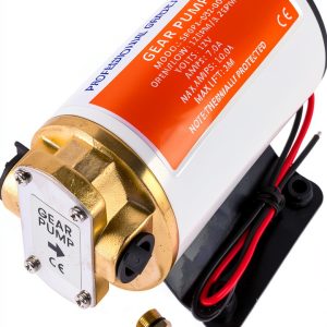 12V Self Priming Impeller Gear Pump AKWH 3.2 GPM Aluminum Heavy-Duty-0