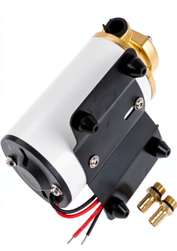 12V Self Priming Impeller Gear Pump AKWH 3.2 GPM Aluminum Heavy-Duty-4