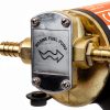 12V Self Priming Impeller Gear Pump Amarine Made 3.7 GPM Copper FP-12-5