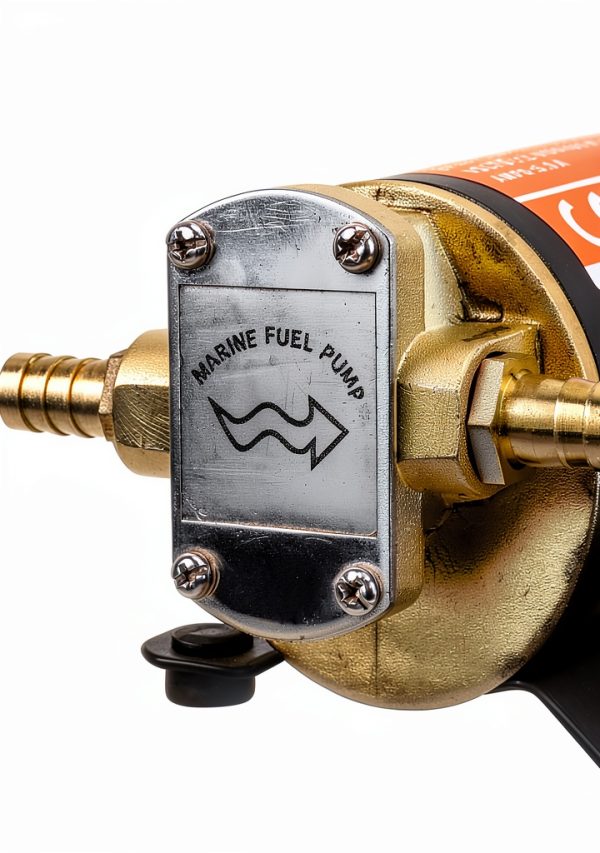 12V Self Priming Impeller Gear Pump Amarine Made 3.7 GPM Copper FP-12-5