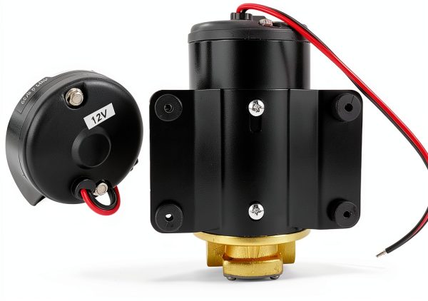 12V Oil Extractor Pump YuYBrightmi 3.2GPM Self‑Priming Gear Marine-3