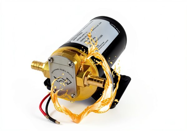 12V Oil Extractor Pump YuYBrightmi 3.2GPM Self‑Priming Gear Marine-5